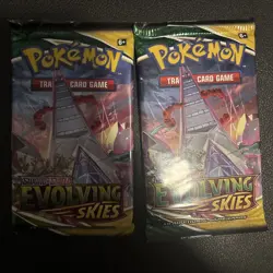 2x Pokemon TCG Evolving Skies Booster Packs Factory Sealed English - Image 2