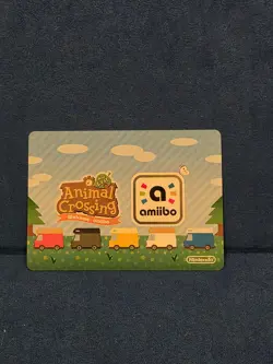 Ketchup #14 Animal Crossing Welcome Amiibo New Leaf RV Card NA Version AUTHENTIC - Image 2