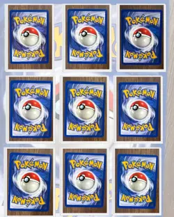 Pokemon Lot of 9 1st Edition Cards Vintage Base Jungle Team Rocket - Image 2