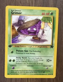 Pokemon Lot of 9 1st Edition Cards Vintage Base Jungle Team Rocket - Image 5