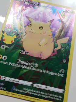 HOLO Pikachu 005/025 MINT - Pokemon 25th Celebrations Card $2 Combined Shipping - Image 3