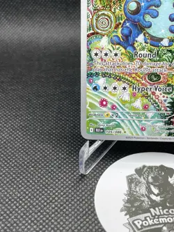 Pokemon TCG Seismitoad 105/086 Sv: Black Bolt Holo Illustration Rare Full Art - Image 3