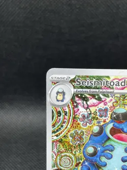 Pokemon TCG Seismitoad 105/086 Sv: Black Bolt Holo Illustration Rare Full Art - Image 4