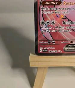 Pokemon TCG Mew Ex 193/165 Scarlet & Violet 151 Full Art Holo Rare - NM - Image 5