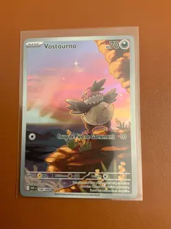 CARTE POKEMON VOSTOURNO 144/086 EV10.5 AR FLAMMES BLANCHES NEUVE FR - Image 1