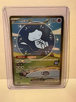 Pokemon TCG SV Paldean Fates Bubble Mew EX 232/091 Illustration Rare - Image 2