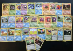 Pokemon Bundle Joblot - 32x Complete Com/Uncom Fossil Set No Duplicates - Image 1