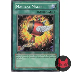 Yugioh Magical Mallet SD7-EN021 Common 1st Edition MP - Image 1