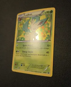 2013 Pokemon TCG - Leafeon BW87 Black & White Black Star Promo Rare Holo - NM - Image 3