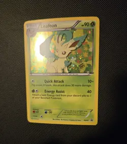 2013 Pokemon TCG - Leafeon BW87 Black & White Black Star Promo Rare Holo - NM - Image 4