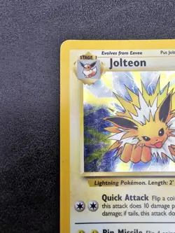 Pokemon TCG Jolteon Jungle 4/64 Holo Rare Vintage Heavy Play HP - Image 4