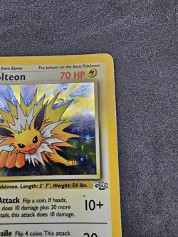 Pokemon TCG Jolteon Jungle 4/64 Holo Rare Vintage Heavy Play HP - Image 5
