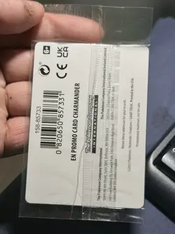 Pokemon Charmander Reverse Holo Card 004/165 GameStop Promo, Sealed - Image 3