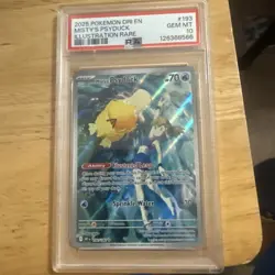 Pokemon TCG Misty's Psyduck Scarlet & Violet 193/182 PSA 10 - Image 1