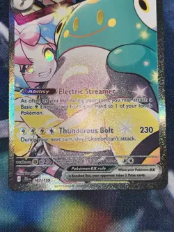 Iono's Bellibolt EX 183/159 Journey Together Sir NM Pokemon TCG Card - Image 2