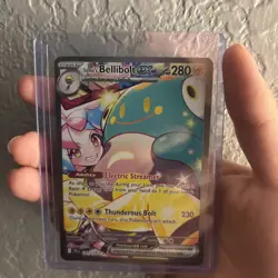 Iono's Bellibolt EX 183/159 Journey Together Sir NM Pokemon TCG Card - Image 1