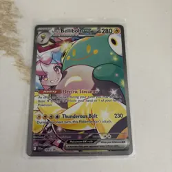 Iono's Bellibolt EX 183/159 Journey Together Sir NM Pokemon TCG Card - Image 1