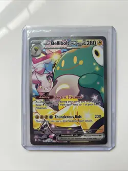 Iono's Bellibolt EX 183/159 Journey Together Sir NM Pokemon TCG Card - Image 1