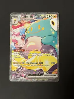 Iono’s Bellibolt ex 183/159 Journey Together SIR NM Pack Fresh! Pokemon Card TCG - Image 1