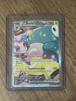Iono's Bellibolt EX 183/159 Journey Together Sir NM Pokemon TCG Card - Image 1
