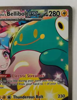 Iono's Bellibolt EX 183/159 Journey Together Sir NM Pokemon TCG Card - Image 4