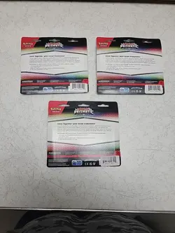 3 x Prismatic Evolutions Pokemon TCG Tech Sticker Collection - Full Set - Image 5