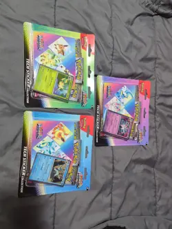 Pokemon TCG: Scarlet Violet Prismatic Evolutions Tech Sticker Collection 3X Lot - Image 2