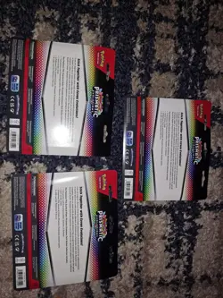3 x Prismatic Evolutions Pokemon TCG Tech Sticker Collection - Fast Ship - Image 3