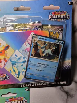 3 x Prismatic Evolutions Pokemon TCG Tech Sticker Collection - Fast Ship - Image 3