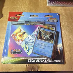3 x Prismatic Evolutions Pokemon TCG Tech Sticker Collection - Fast Ship - Image 4