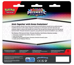 Pokemon TCG Prismatic Evolutions 3x Tech Sticker Collection 1x Binder Collection - Image 5