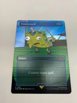 Rainbow Foil - Counterspell SLD 1933 MTG Spongebob Secret Lair - 1 - Image 1