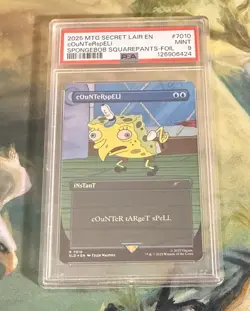Counterspell (7010) (Rainbow Foil) Secret Lair Drop Foil Psa 9 - Image 1