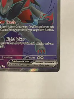 Pokemon TCG N's Zoroark EX Holo Ultra Rare Card 175/159 SV09 Journey Together - Image 4