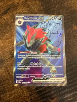 Pokemon TCG N's Zoroark EX Holo Ultra Rare Card 175/159 Sv09: Journey Together - Image 1