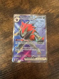 Pokemon TCG N's Zoroark EX Holo Ultra Rare Card 175/159 Sv09: Journey Together - Image 1