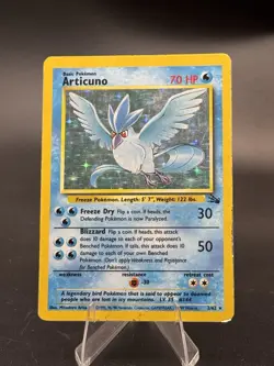 Articuno - 2/62 - Fossil 1999 Unlimited - WOTC - Holo Rare - HP - Pokemon TCG - Image 1