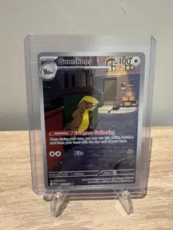 Pokemon TCG - Gumshoos - Illustration Rare ME01: Mega Evolution 153/132 NM - Image 1