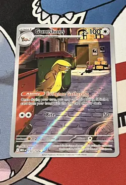 Pokemon TCG - Gumshoos 153/132 - Mega Evolution - Holo Illustration Rare - Image 2