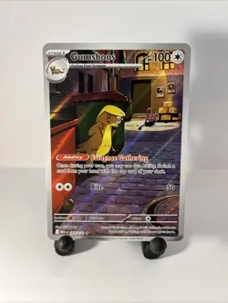 Pokemon TCG - Gumshoos - Illustration Rare ME01: Mega Evolution 153/132 NM - Image 1