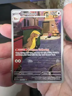 Gumshoos 153/132 - Illustration Rare - Mega Evolution English - Pokemon TCG NM/M - Image 1