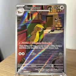 Gumshoos 153/132 - Illustration Rare - Mega Evolution English - Pokemon TCG NM/M - Image 1