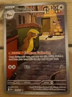 Pokemon TCG- Gumshoos Illustration Rare Mega Evolution 153/132 NM - Image 1
