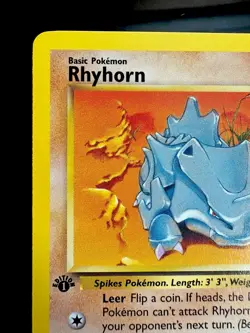 Pokemon TCG: 1999 Rhyhorn 61/64- 1st EDITION-Jungle Set-Vintage Pokemon Card - Image 5