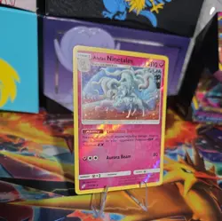 Alolan Ninetales 111/181 SM - Team Up Reverse Holo English Pokemon TCG Card - Image 1