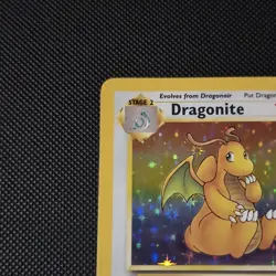 Pokemon TCG Dragonite Fossil Holo Card 4/62 Lp - Image 2