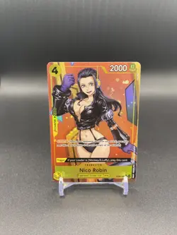Nico Robin ST29-009 Parallel Starter Deck Promo One Piece Card English Full Art - Image 2