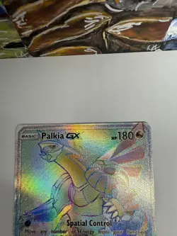 Palkia GX 165/156 Secret Rare SM Ultra Prism Mint/Near Mint Pokemon TCG Card - Image 5