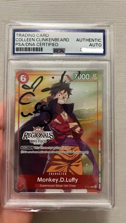 One Piece P-001 Monkey D Luffy 7/11 Seven Eleven Promo Card Regionals Eng - Image 1
