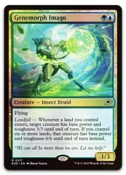 Genemorph Imago #217 (Foil) (NM) Edge of Eternities EOE Magic MTG - Image 1